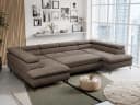MKS MÖBEL Ecksofa PETER U, Set, Ecksofa U-Form, Wellenfedern, HR35-Schaum, Bettkasten, Bettfunktion, Einstellbare Kopfstützen Bild 5
