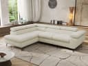 MKS MÖBEL Ecksofa PABLO L HR35-Schaum Metallbein Bettkasten Bild 2
