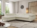 MKS MÖBEL Ecksofa PABLO L HR35-Schaum Metallbein Bettkasten Bild 5