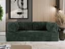 MKS MÖBEL Sofa ORSETTO Grün Schlafsofa mit Metallrahmen Bild 5