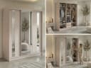MKS MÖBEL Schiebetürenschrank GRECJA 180 Beige mit Spiegel Bild 3