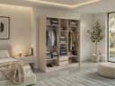 MKS MÖBEL Schiebetürenschrank GRECJA 180 Beige mit Spiegel Bild 4