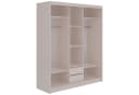 MKS MÖBEL Schiebetürenschrank GRECJA 180 Beige mit Spiegel Bild 5