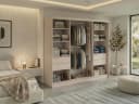 MKS MÖBEL Schiebetürenschrank GRECJA 240 Beige mit Ganzkörperspiegel Bild 4