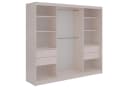 MKS MÖBEL Schiebetürenschrank VERONA 240 Beige mit Spiegel Bild 5