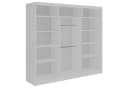 MKS MÖBEL Schiebetürenschrank MACEDONIA 240 Weiß Bild 5