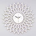 ORNAMENTI Wanduhr Sunburst Sonne Modern Holz Bild 2