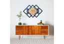 ORNAMENTI Wanduhr Groß, modern Wanduhr, Holz, Eichenfurnier, loft, minimalistisch Bild 3