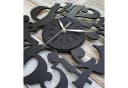 ORNAMENTI Wanduhr Schwarz Geometrisch Handmade Bild 5