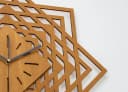 ORNAMENTI Wanduhr Moderne Geometrisch Holz Bild 3