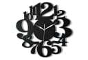 ORNAMENTI Wanduhr Handmade Schwarz Geometrisch Holz Modern Bild 2