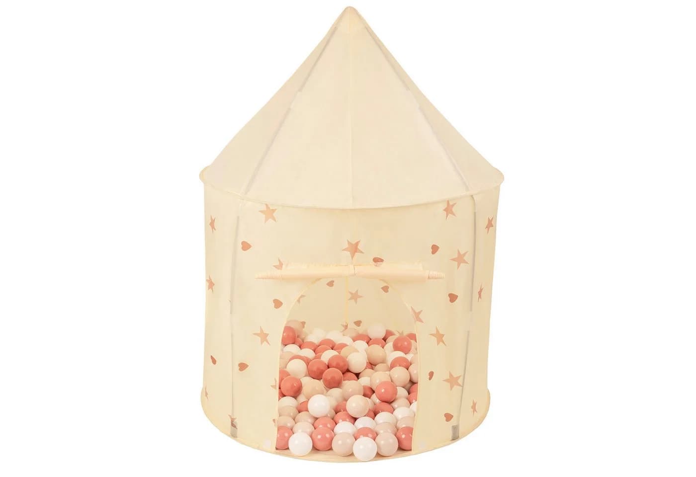 SELONIS Spielzelt PT-100X Beige Kinderzelt mit Tragetasche - Bild 2