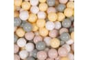 KiddyMoon Bällebad OK30D mit 200 Bällen, Schaumstoff-Pool, Beige/Grau Bild 1
