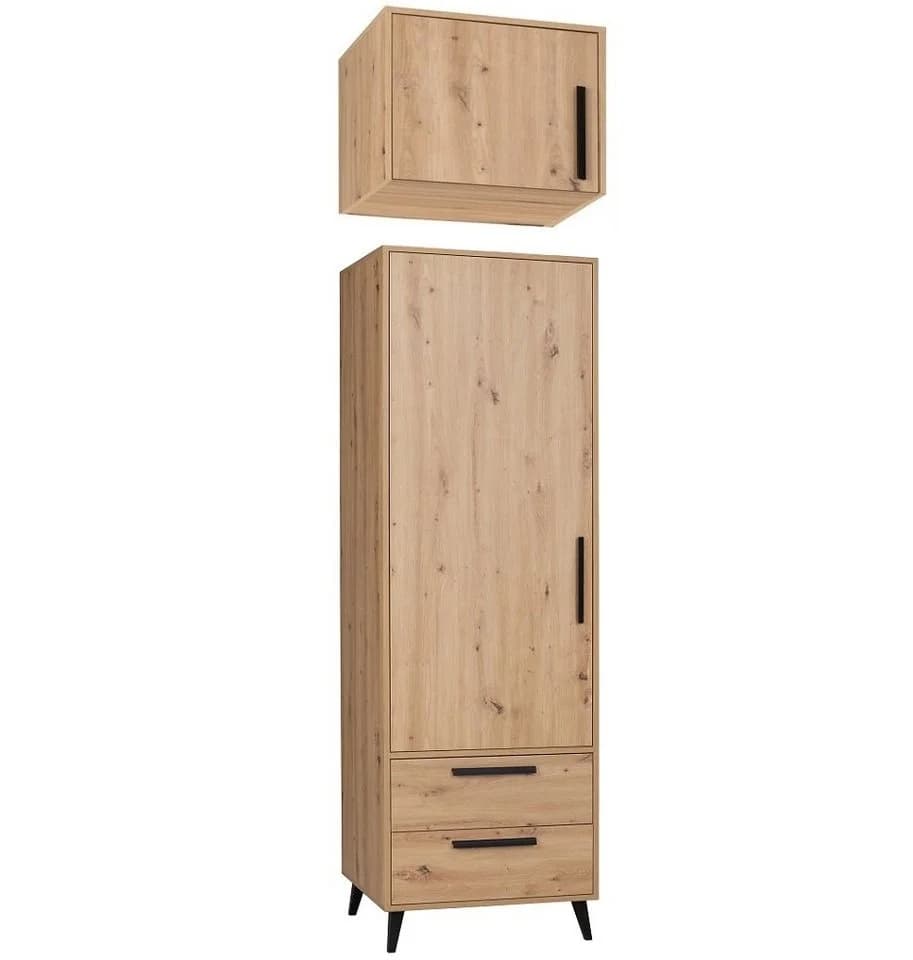 Marmex Möbel Kleiderschrank ARTI 03N Braun