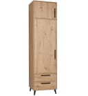 Marmex Möbel Kleiderschrank ARTI 03N Braun Bild 2