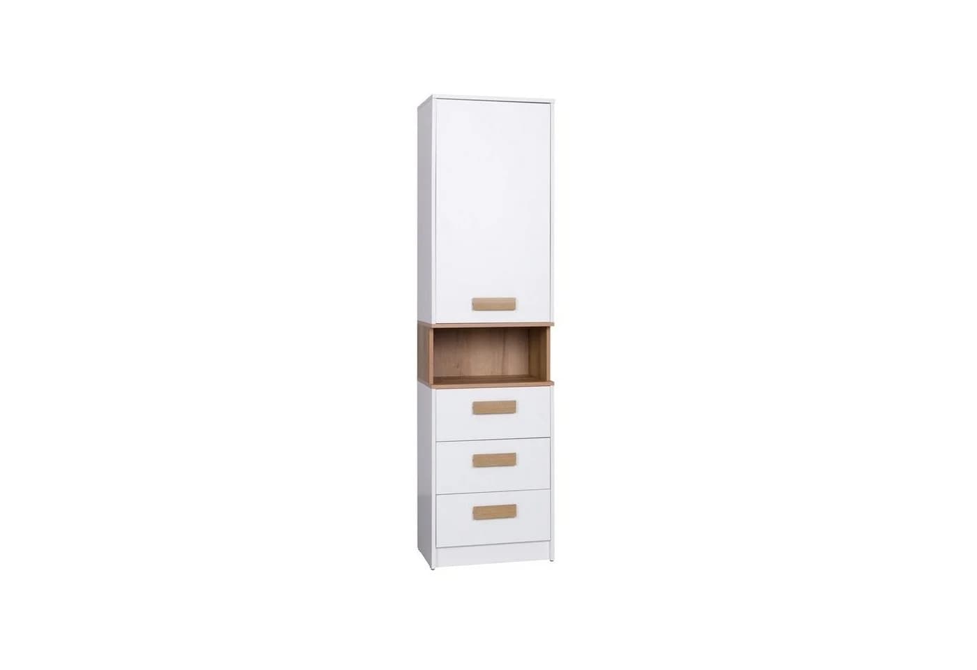 Marmex Möbel Schrank-Set Grant Set 15 Weiß + Eiche Softclose - Bild 4
