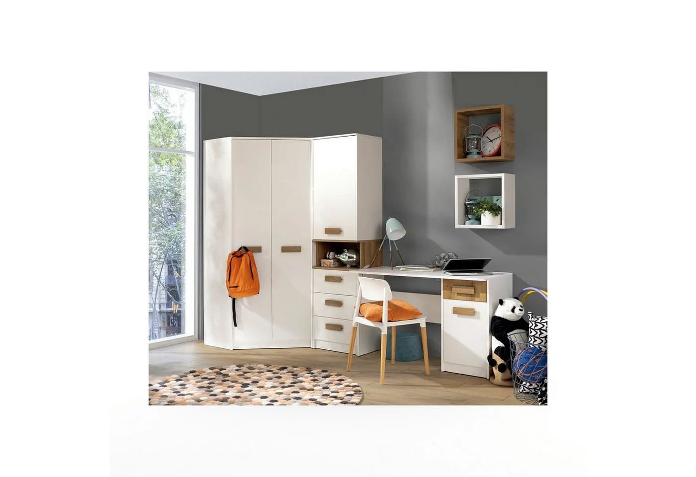 Marmex Möbel Jugendzimmer-Set Grant Set G16, 5-tlg., Soft-Close-Funktion - Bild 2