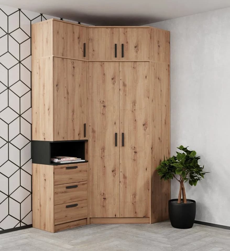 Marmex Möbel Schrank-Set Grant Set 12 Braun Soft-Close - Bild 2