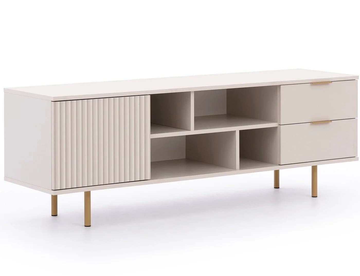 Marmex Möbel TV-Board NUBIA 06 Lowboard modern beige