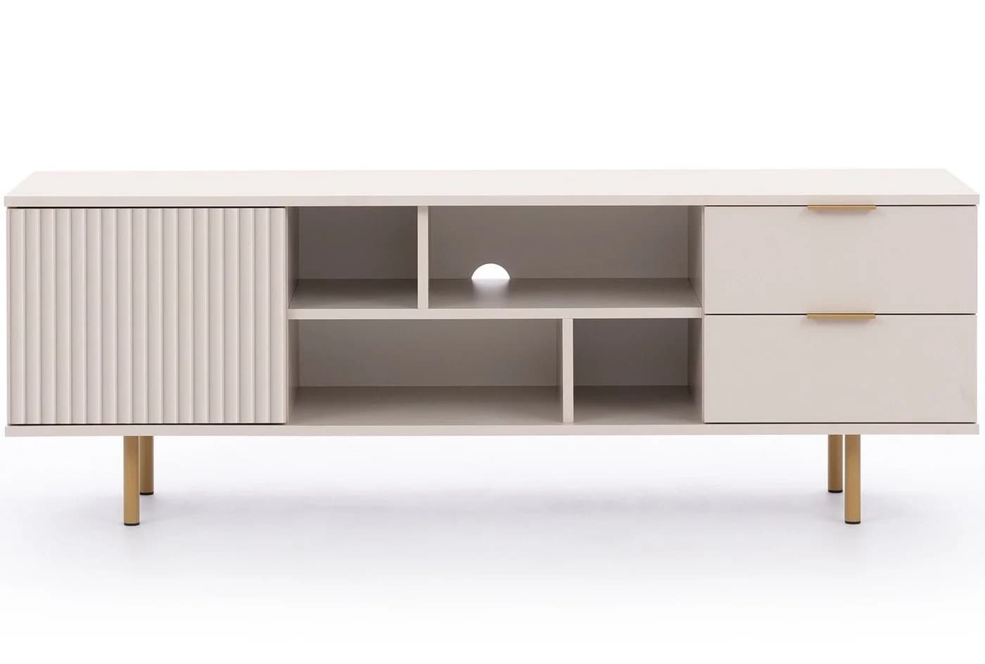 Marmex Möbel TV-Board NUBIA 06 Lowboard modern beige - Bild 2