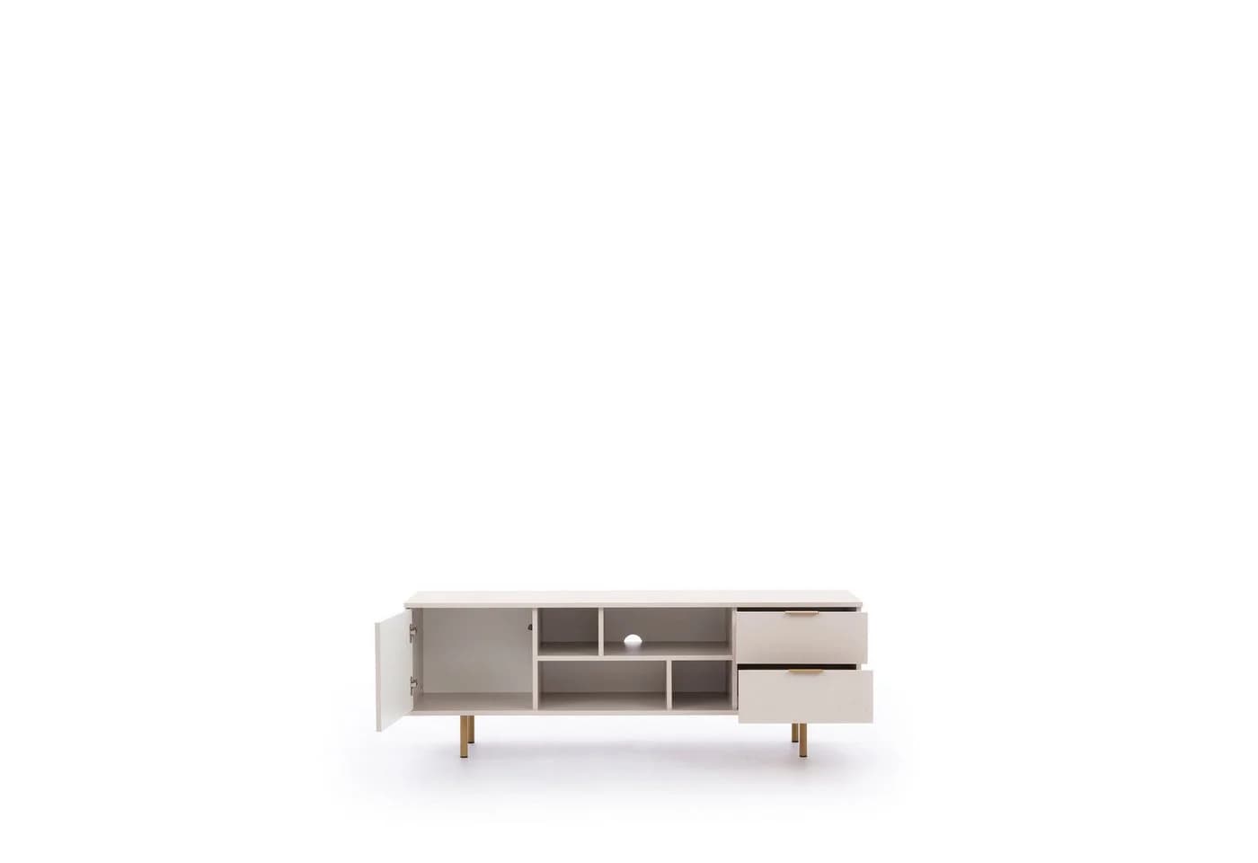 Marmex Möbel TV-Board NUBIA 06 Lowboard modern beige - Bild 5