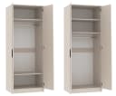 Marmex Möbel Kleiderschrank GRANT 13 Beige/Grau Bild 3