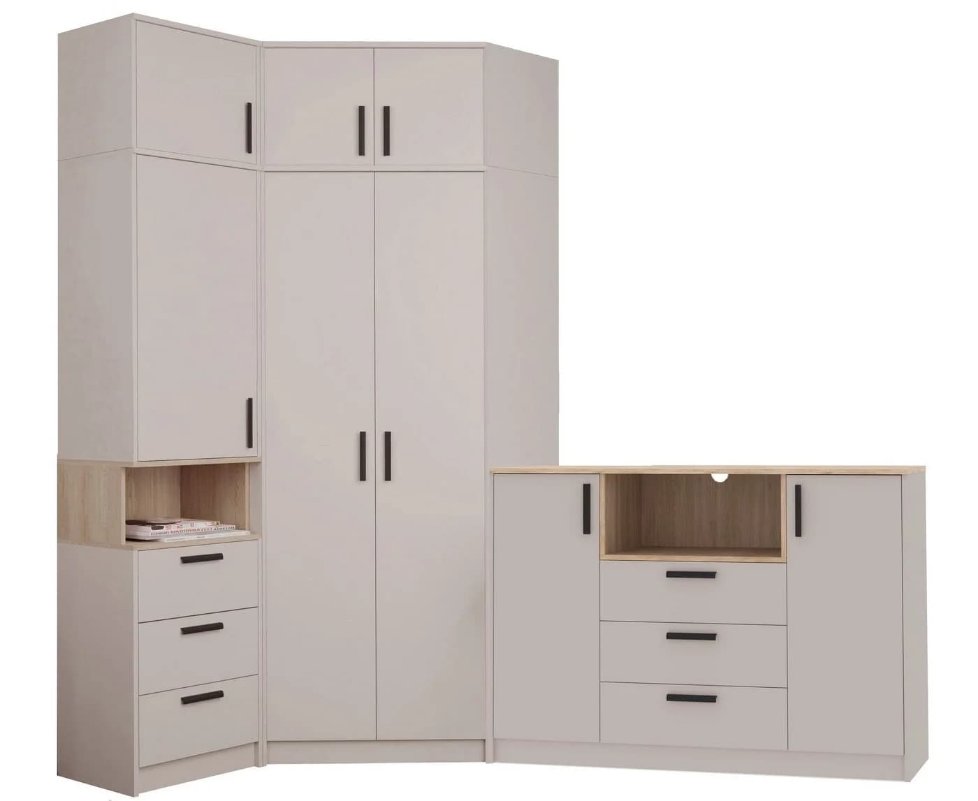 Marmex Möbel Schrank-Set Grant Set 36 C 5-teilig mit Soft-Close - Bild 2