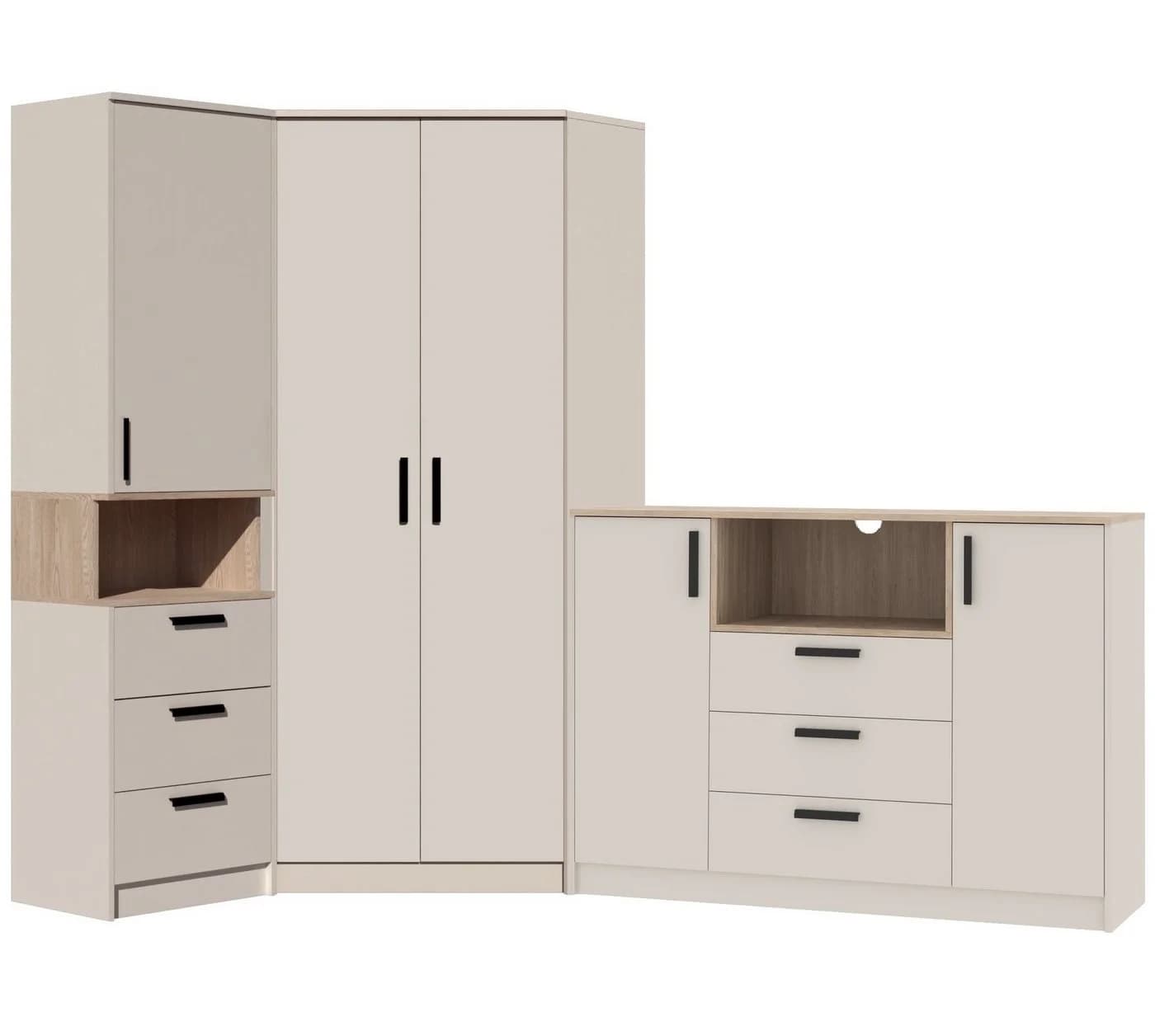 Marmex Möbel Mehrzweckschrank-Set Grant Set 38 C - Bild 2