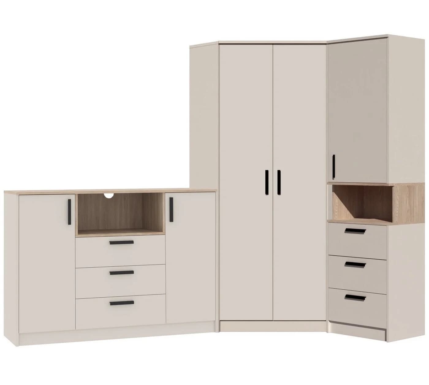 Marmex Möbel Mehrzweckschrank-Set Grant Set 38 C - Bild 5