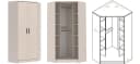 Marmex Möbel Schrank-Set GRANT SET 39 C mit Soft-Close & Vollauszug Bild 1