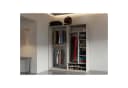 Marmex Möbel Kleiderschrank TRES 01 Moderner offener Kleiderschrank beige/grau Bild 3
