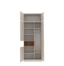 Marmex Möbel Drehtürenschrank Grant G1/18 C Kleiderschrank mit Soft-Close-Scharniere Bild 1