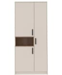 Marmex Möbel Drehtürenschrank Grant G1/18 C Kleiderschrank mit Soft-Close-Scharniere Bild 3