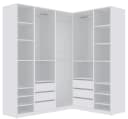 Marmex Möbel Garderobenschrank TRES SET U/B Schrank Set begehbarer Kleiderschrank Ankleidzimmer Bild 1