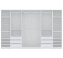 Marmex Möbel Garderobenschrank TRES SET U/B Schrank Set begehbarer Kleiderschrank Ankleidzimmer Bild 2