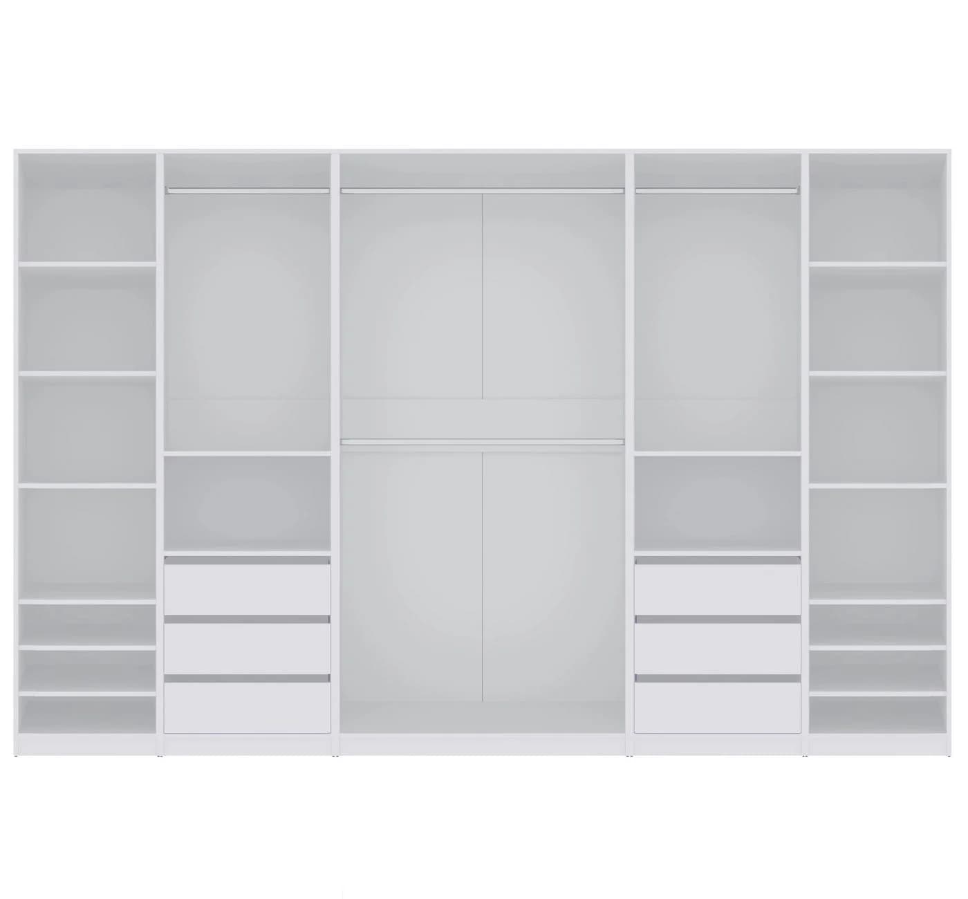 Marmex Möbel Garderobenschrank TRES SET U/B Schrank Set begehbarer Kleiderschrank Ankleidzimmer - Bild 2
