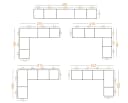 Marmex Möbel Garderobenschrank TRES SET U/B Schrank Set begehbarer Kleiderschrank Ankleidzimmer Bild 4