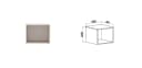 Marmex Möbel Garderobenschrank TRES SET G/N Beige/Grau Bild 3