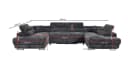 Labett Wohnlandschaft GUSTAVO U-Form Cordsofa mit Schlaffunktion Bild 4