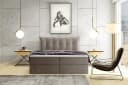 Labett Boxspringbett mit Bettkasten & Topper Beige Bild 1