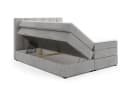 Labett Boxspringbett IGELLA KING mit Bettkasten und Matratze Grau Bild 4