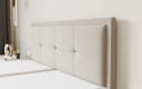 Labett Boxspringbett CLARA Beige/Grau 220 cm Überlänge Bild 3