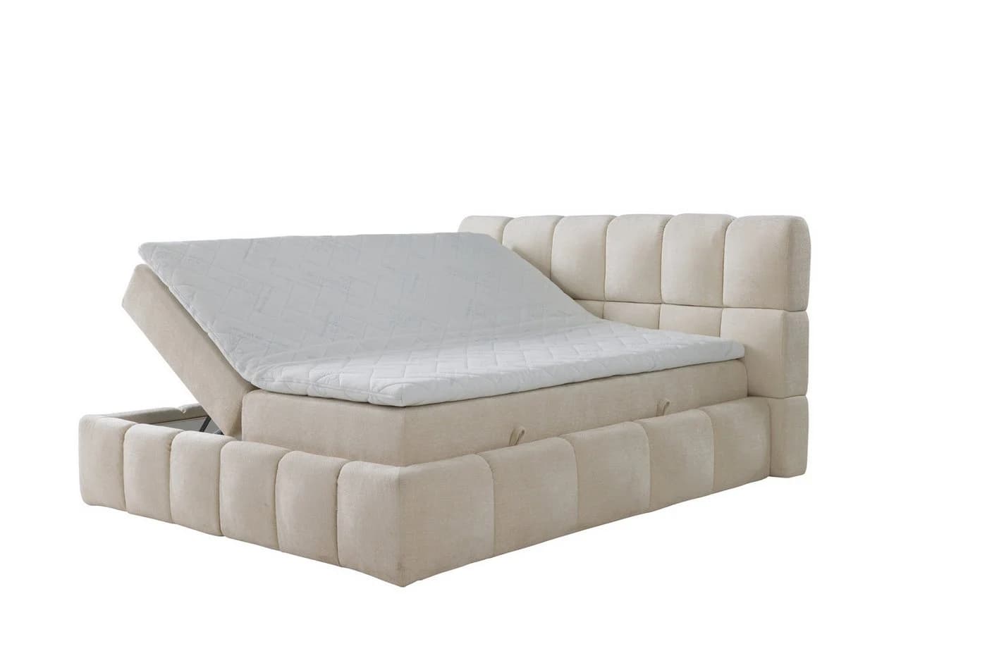 Labett Boxspringbett AURA Bubble Boucle Bett mit Stauraum - Bild 3