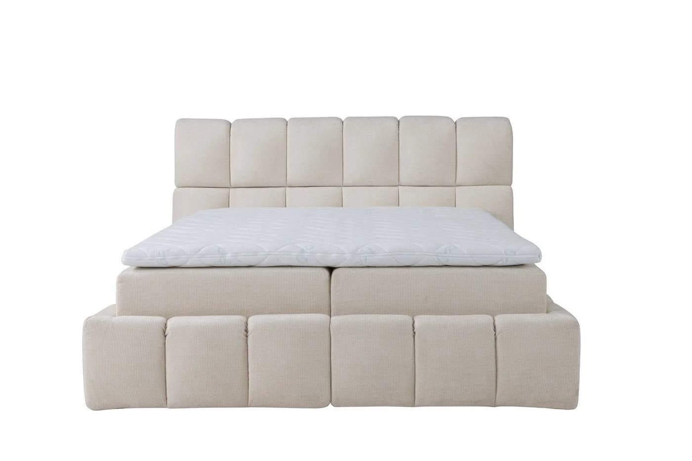Labett Boxspringbett AURA Bubble Boucle Bett mit Stauraum - Bild 5