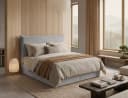 Labett Boxspringbett LEVI mit Bettkasten, Matratze & Topper grau Bild 2