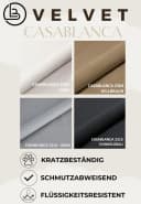 Labett Boxspringbett LEVI mit Bettkasten, Matratze & Topper grau Bild 4