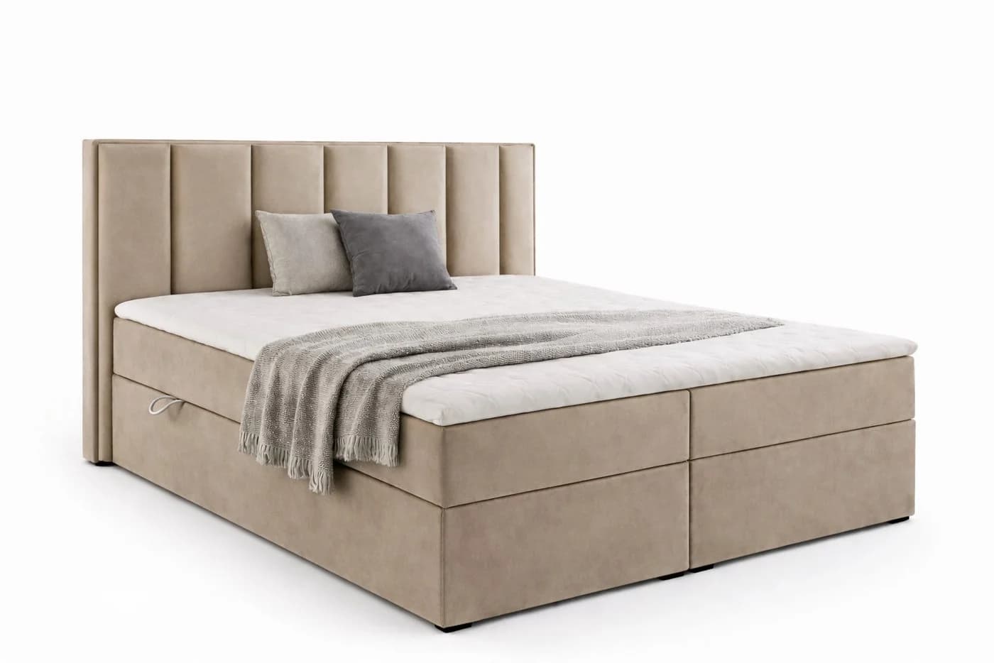 Labett Boxspringbett HUGO mit Bettkasten, Matratze & Topper - Bild 2