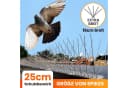 KONZEPT Taubenspikes 5-reihig Edelstahl Vogelabwehr Set Bild 1