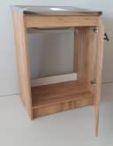 STAMAR Spülenschrank 60cm Eiche Gold Deante Spüle Abtropf Bild 3