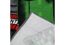 Minecraft Badetuch 100% Baumwolle Grau/Grün mit Creeper Motiv Bild 4